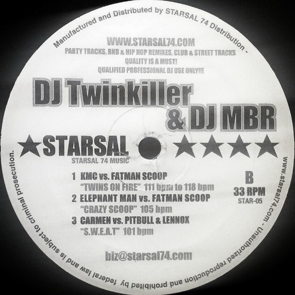 DJ Twinkiller & DJ MBR - Starsal 74 | Starsal74 Music (STAR-05) - 3
