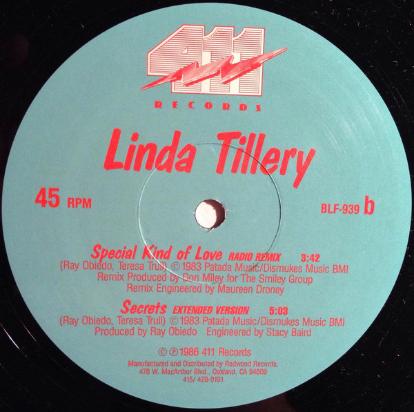 Linda Tillery - Special Kind Of Love | 411 Records (BLF-939) - 2 Linda Tillery - Special Kind Of Love | 411 Records (BLF-939) - 2