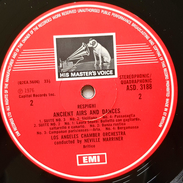 Ancient Airs And Dances (The Three Suites – 1917, 1923 & 1932)