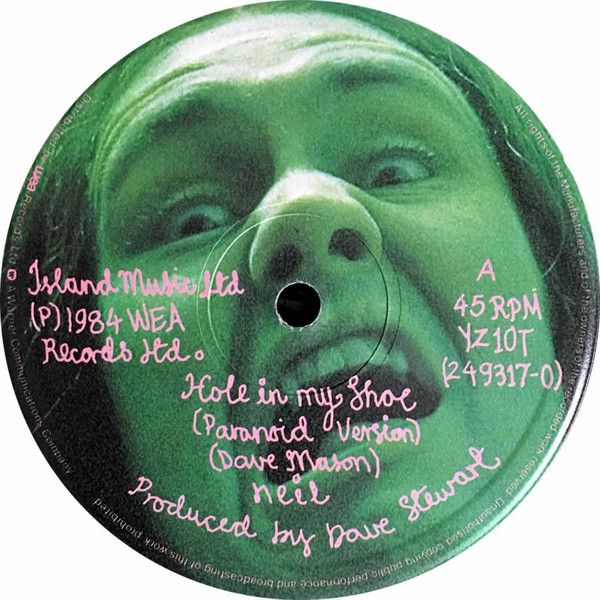 Neil - Hole In My Shoe (Paranoid Version) | WEA (249317-0) - 3