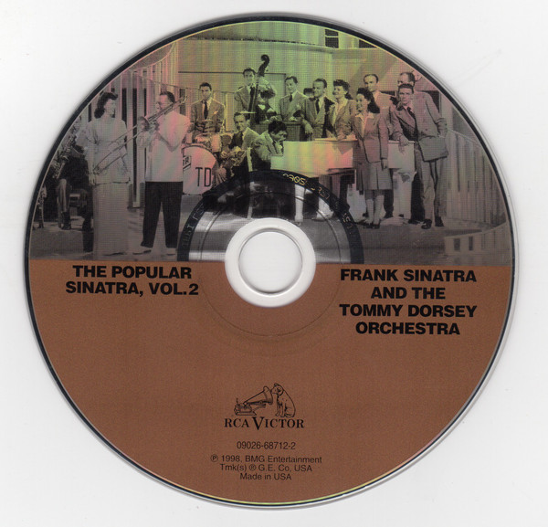 Frank Sinatra & Tommy Dorsey And His Orchestra - The Popular Sinatra, Vol. 2 [CD] | RCA Victor (09026-68712-2) - 3