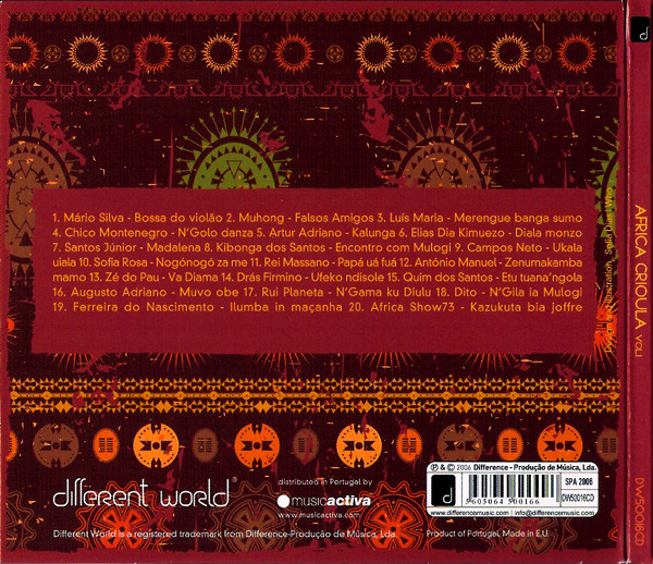 Various - Africa Crioula Vol. 1 | Different World (DW50016CD) - 2 Various - Africa Crioula Vol. 1 | Different World (DW50016CD) - 2