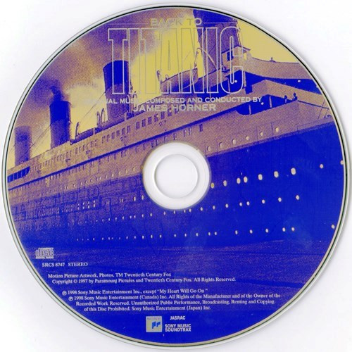 James Horner - Back To Titanic (More Music From The Motion Picture Titanic) | Sony Classical (SRCS 8747) - 4