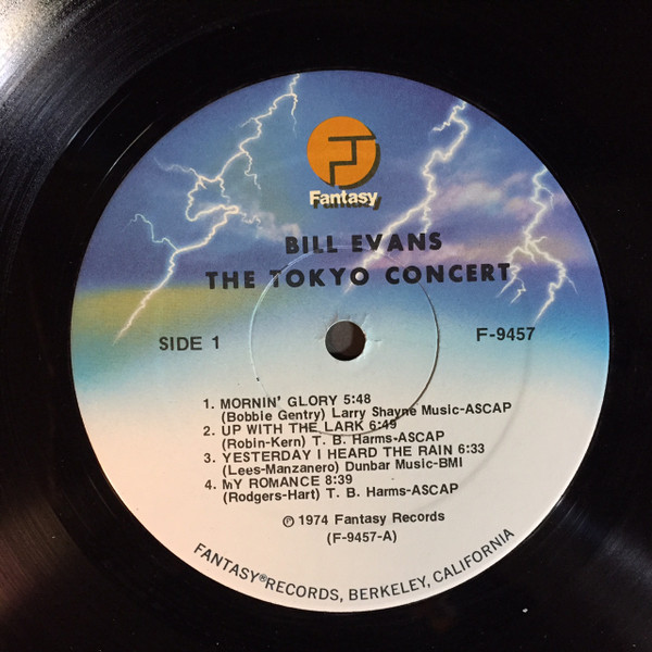 Bill Evans - The Tokyo Concert | Fantasy (F-9457) - 3