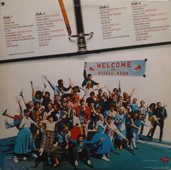 Various - Grease (The Original Soundtrack From The Motion Picture) (2LP) [Vinyl] | RSO (RS-2-4002) - 2