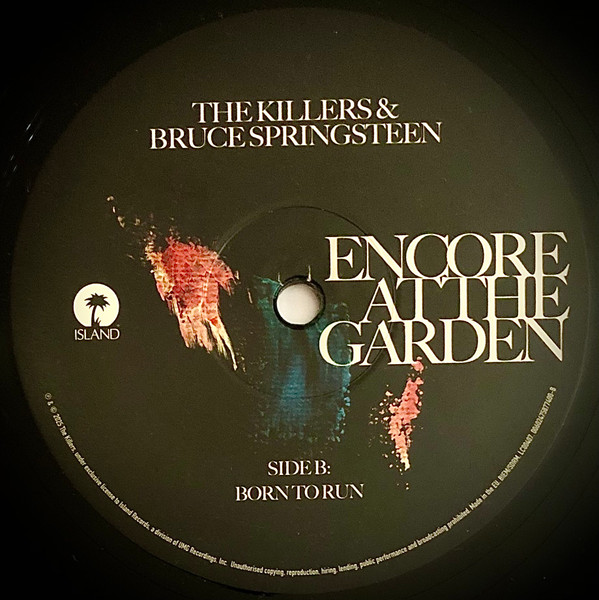 The Killers & Bruce Springsteen - Encore At The Garden | Island Records (00602475877400) - 4 The Killers & Bruce Springsteen - Encore At The Garden | Island Records (00602475877400) - 4