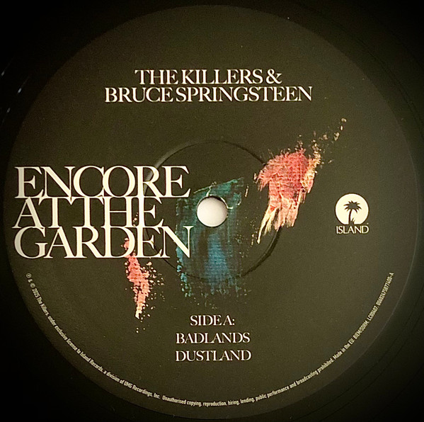 The Killers & Bruce Springsteen - Encore At The Garden | Island Records (00602475877400) - 3 The Killers & Bruce Springsteen - Encore At The Garden | Island Records (00602475877400) - 3