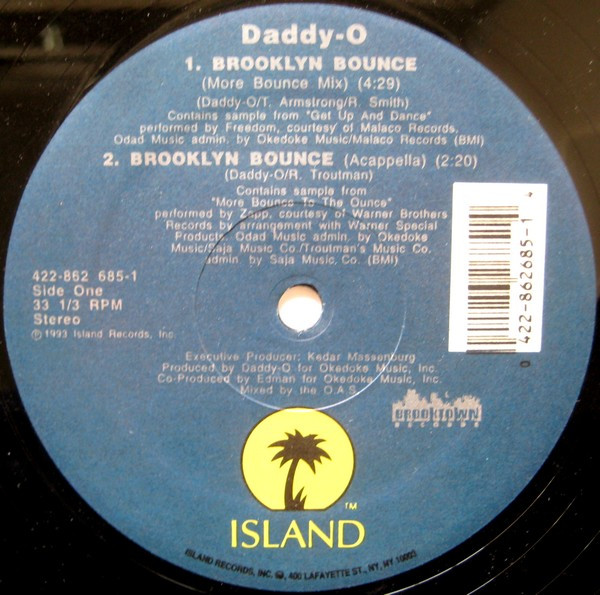 Daddy-O - Brooklyn Bounce | Island Records (422-862 685-1) - main