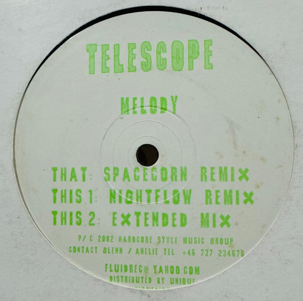 Telescope - Melody | Fluid Records (FLUID 03) - main