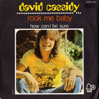 David Cassidy - Rock Me Baby | Bell Records (2008 231) - main
