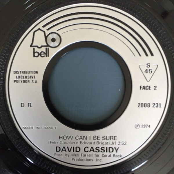 David Cassidy - Rock Me Baby | Bell Records (2008 231) - 4