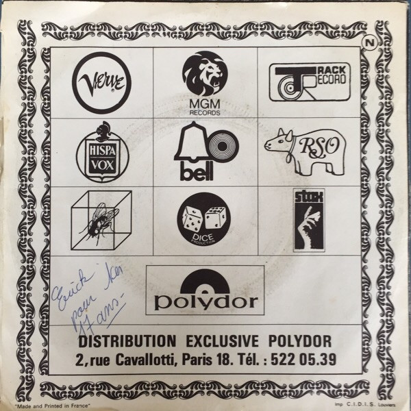 David Cassidy - Rock Me Baby | Bell Records (2008 231) - 2