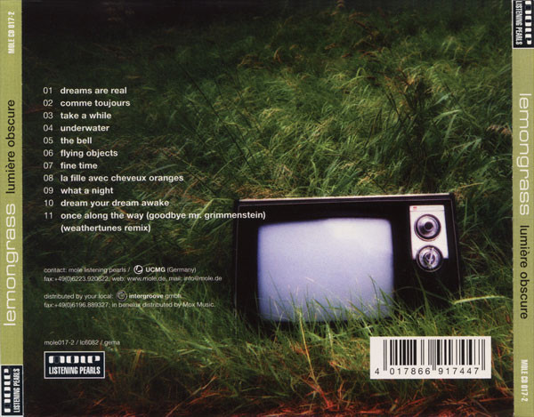 Lemongrass - Lumière Obscure | Mole Listening Pearls (MOLE CD 017-2) - 2 Lemongrass - Lumière Obscure | Mole Listening Pearls (MOLE CD 017-2) - 2