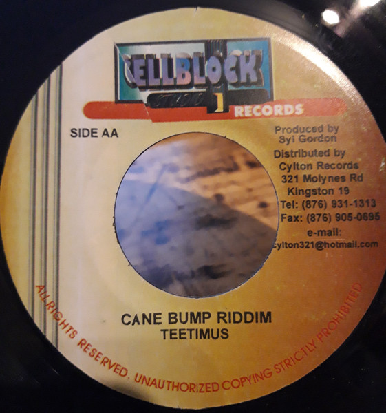 Kafinal / Sambo - Inna Di Lane | Cellblock Records (none) - 2