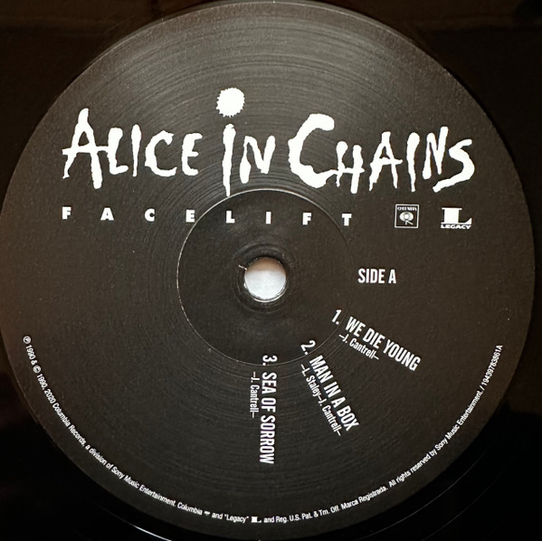 Alice In Chains - Facelift | Columbia (19439783861) - 2