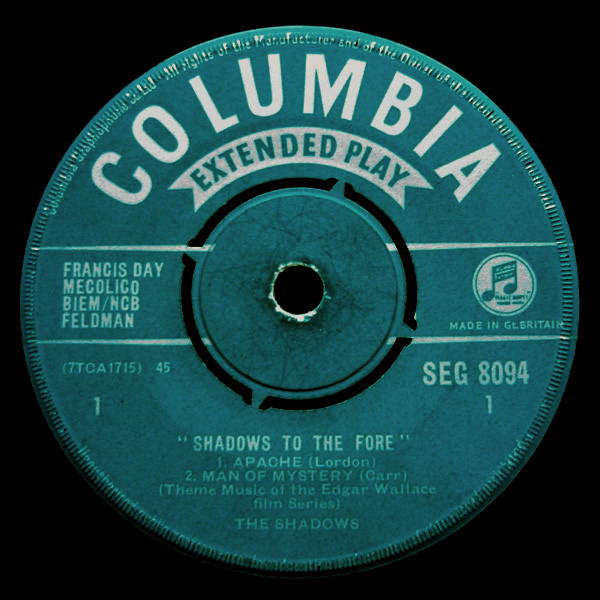 The Shadows - The Shadows To The Fore | Columbia (SEG 8094) - 3 The Shadows - The Shadows To The Fore | Columbia (SEG 8094) - 3
