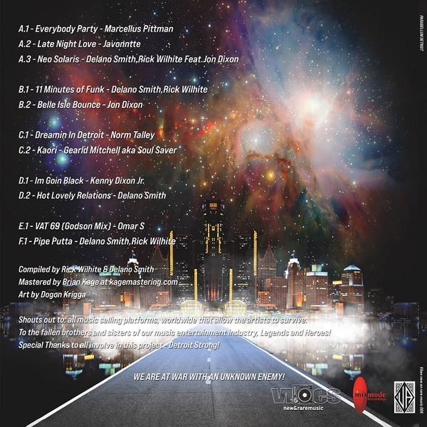 Rick Wilhite And Delano Smith - Parabellum Detroit | Upstairs Asylum Recordings (VNARM 006) - 2