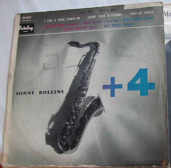 Sonny Rollins - + 4 | Barclay (84.051) - main Sonny Rollins - + 4 | Barclay (84.051) - main