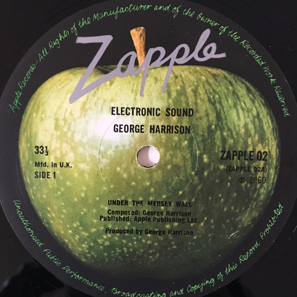 George Harrison - Electronic Sound | Zapple (ZAPPLE 02) - 3