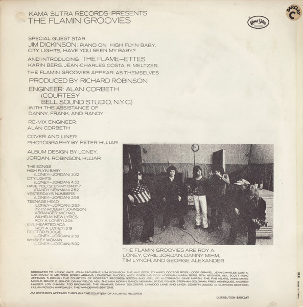 The Flamin' Groovies - The Flamin Groovies | Buddah Records (940 086 T) - 2
