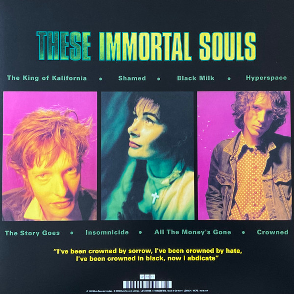 These Immortal Souls - I'm Never Gonna Die Again | Mute (LSTUMM98) - 3