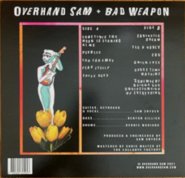 Overhand Sam - Bad Weapon | Not On Label (Overhand Sam Self-released) (OSBW001LP) - 2