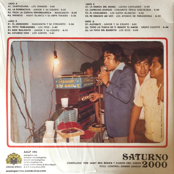Various - Saturno 2000 - La Rebajada De Los Sonideros 1962-1983 | Analog Africa (AALP 094) - 2 Various - Saturno 2000 - La Rebajada De Los Sonideros 1962-1983 | Analog Africa (AALP 094) - 2