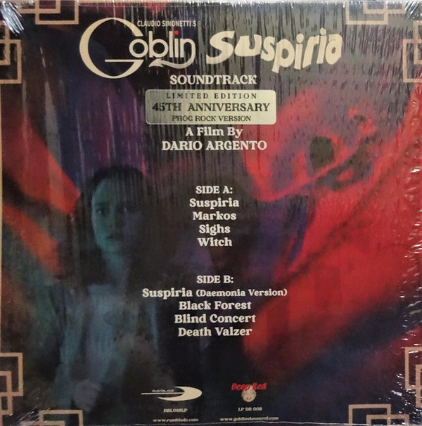 Claudio Simonetti's Goblin - Suspiria (Prog Rock Version) | Rustblade (RBL088LP) - 3