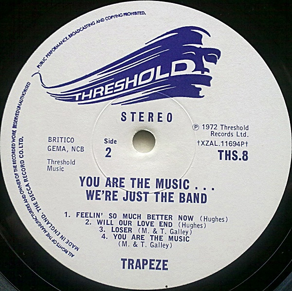 You Are The Music ...We're Just The Band
