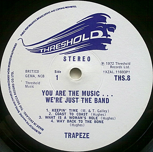 You Are The Music ...We're Just The Band