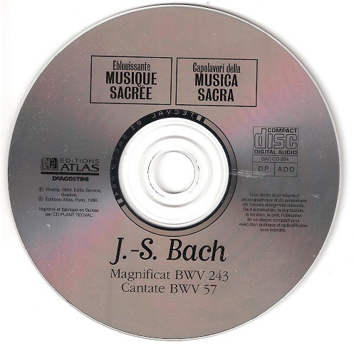 Johann Sebastian Bach - Magnificat BWV 243 · Cantate BWV 57 | Editions Atlas (SAC CD 004) - 4