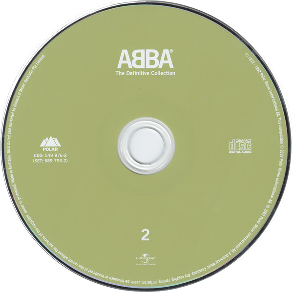ABBA - The Definitive Collection CD | Polar (589 793-2) - 4 ABBA - The Definitive Collection CD | Polar (589 793-2) - 4