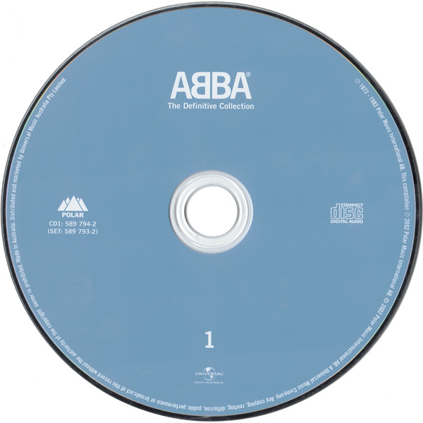ABBA - The Definitive Collection CD | Polar (589 793-2) - 3 ABBA - The Definitive Collection CD | Polar (589 793-2) - 3
