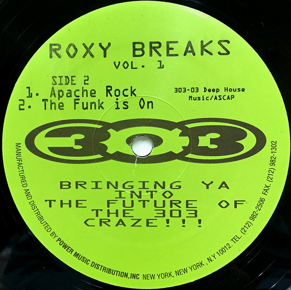 Roxy Breaks - Roxy Breaks Volume 1 | 303 Records (303-03) - 3 Roxy Breaks - Roxy Breaks Volume 1 | 303 Records (303-03) - 3