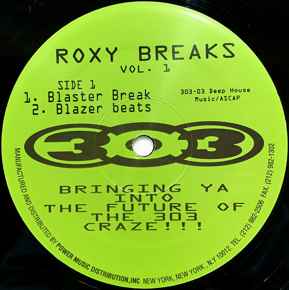 Roxy Breaks - Roxy Breaks Volume 1 | 303 Records (303-03) - 2 Roxy Breaks - Roxy Breaks Volume 1 | 303 Records (303-03) - 2