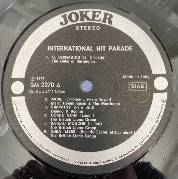 Various - International Hit Parade | Joker (SM 3270) - 2 Various - International Hit Parade | Joker (SM 3270) - 2