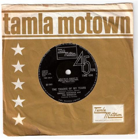The Miracles - The Tracks Of My Tears | Tamla Motown (TMG 696) - main
