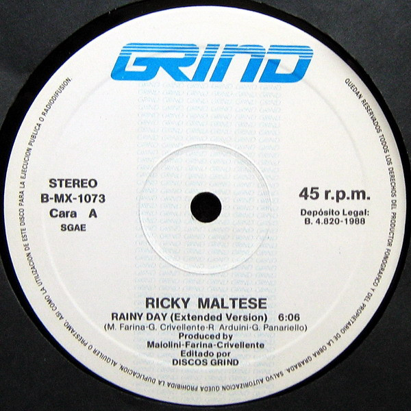 Riky Maltese - Rainy Day | Grind (B-MX-1073) - 3