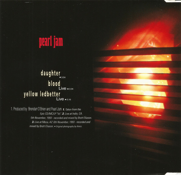 Pearl Jam - Daughter | Epic (660020 2) - 2