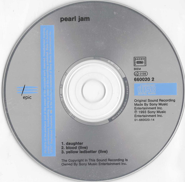 Pearl Jam - Daughter | Epic (660020 2) - 3