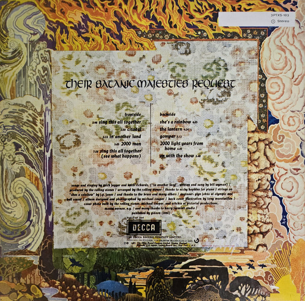 The Rolling Stones - Their Satanic Majesties Request | Decca (3PTXS-103) - 3