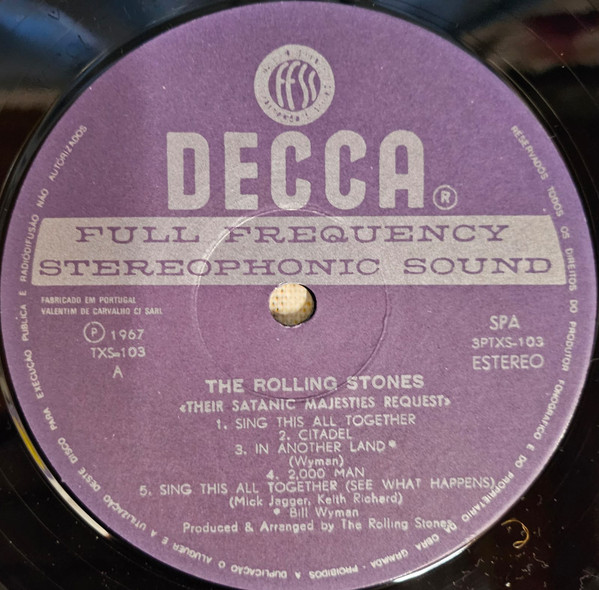 The Rolling Stones - Their Satanic Majesties Request | Decca (3PTXS-103) - 4