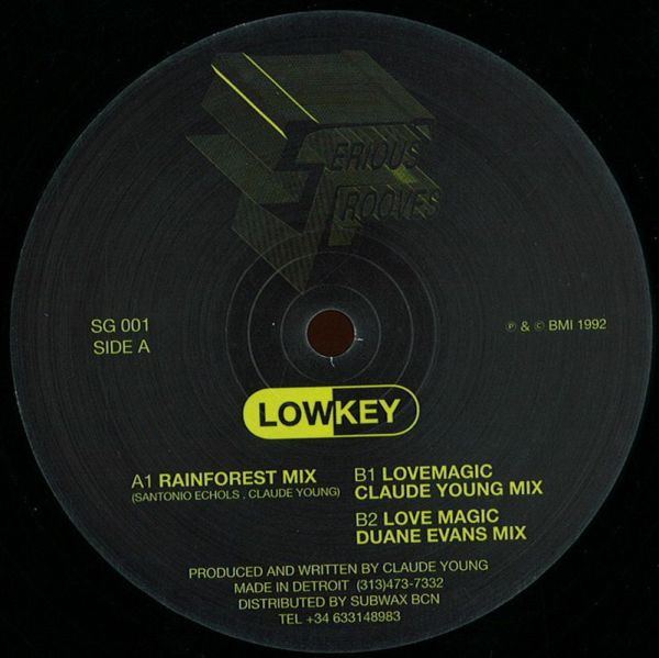 Low Key - Rainforest | Serious Grooves (SG 001) - main