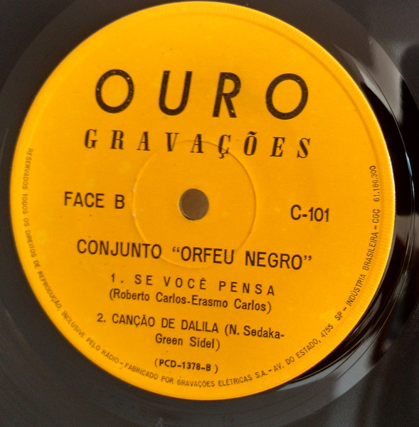 Conjunto Orfeu Negro - Em 1001 Noites | Ouro Gravações (C-101) - 4