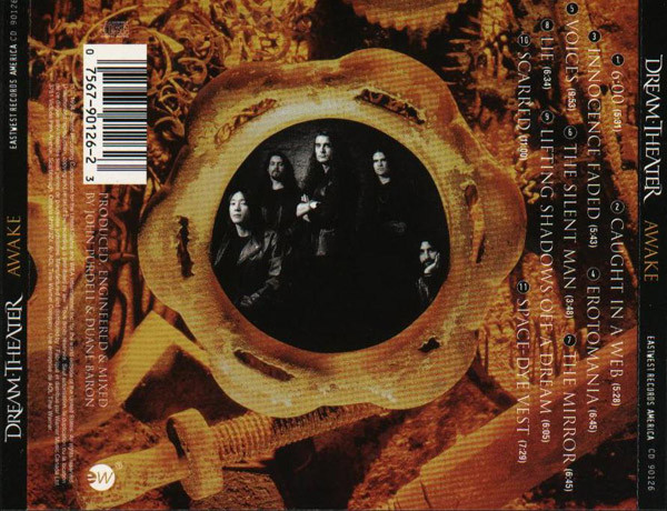 Dream Theater - Awake | EastWest Records America (CD 90126) - 2 Dream Theater - Awake | EastWest Records America (CD 90126) - 2