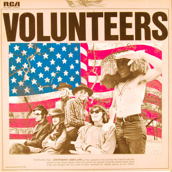 Jefferson Airplane - Volunteers | RCA Victor (AYL1-3867) - main