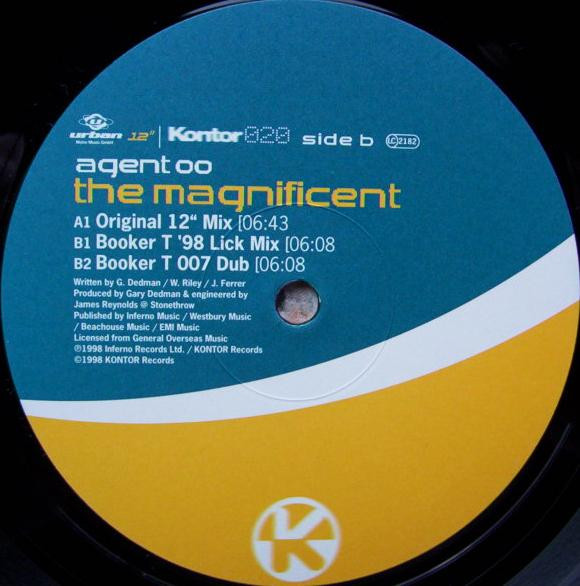 Agent 00 - The Magnificent | Kontor Records (Kontor020) - 2