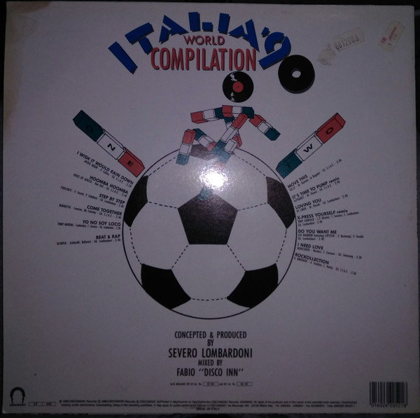Various - Italia '90 World Compilation | Discomagic Records (LP 445) - 2 Various - Italia '90 World Compilation | Discomagic Records (LP 445) - 2