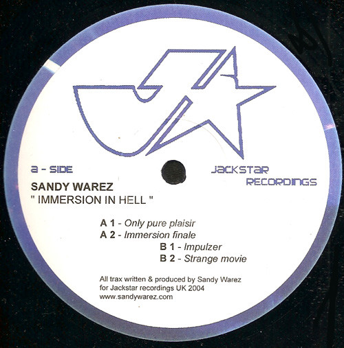 Sandy Warez - Immersion In Hell | Jackstar Recordings (jks010) - main
