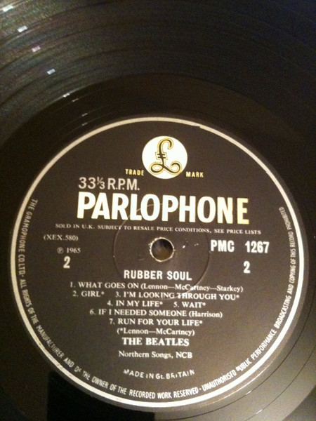 The Beatles - Rubber Soul | Parlophone (PMC 1267) - 4 The Beatles - Rubber Soul | Parlophone (PMC 1267) - 4